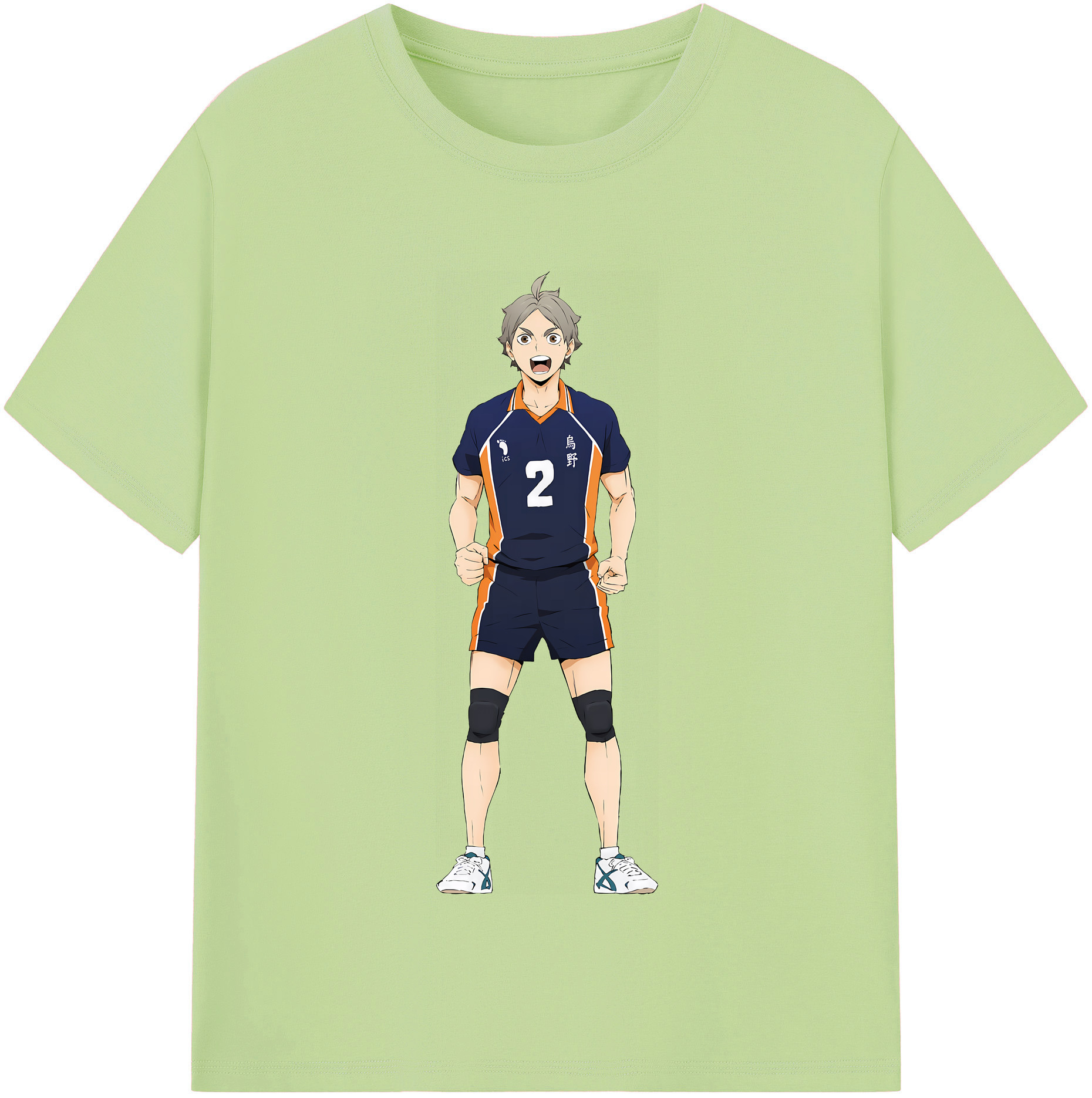 （画像用） ハイキュー!! Haikyu!! 綿100％半袖Tシャツ（フロントプリント）